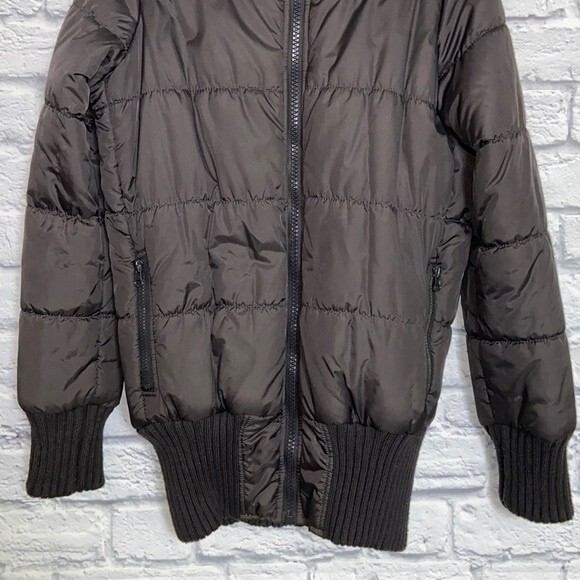 BB Dakota Small Brown Puffer Jacket - Picture 3 of 12
